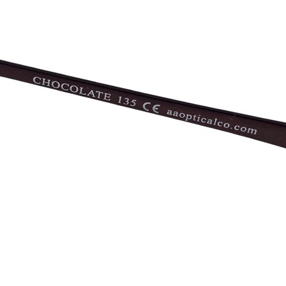 ALEXANDER COLLECTION PERFECT FIT CLEMENTINE Chocolate 53/16/135  FRAME ONLY - Picture 6 of 7